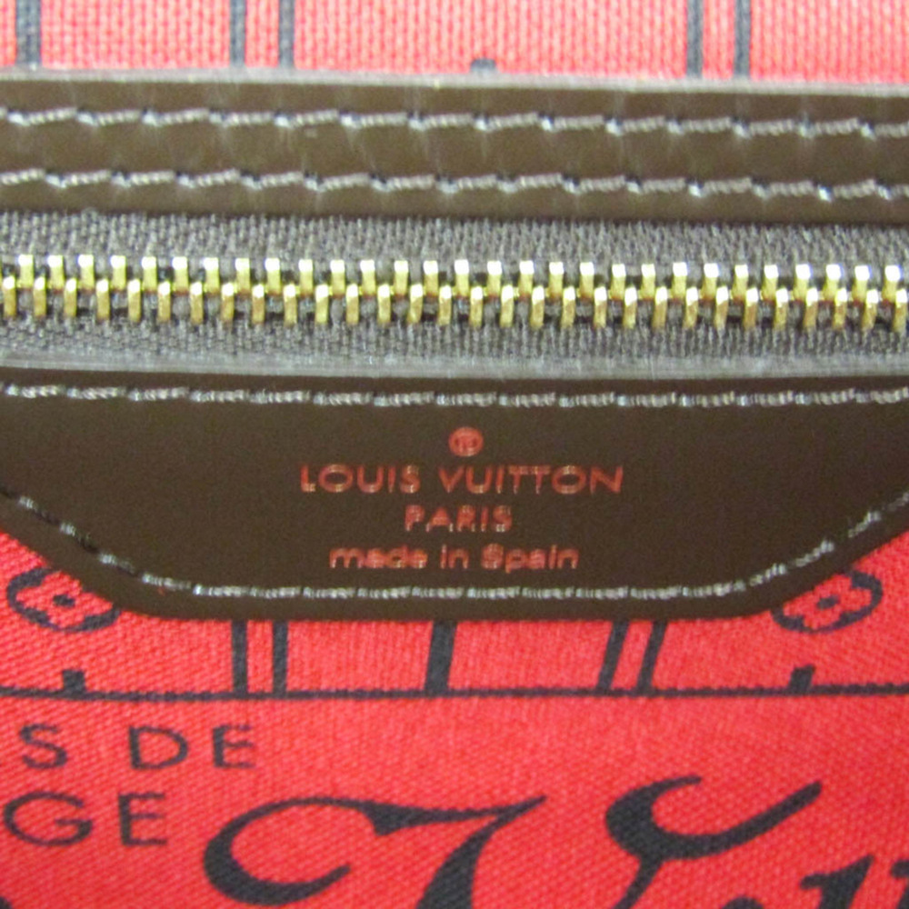 LOUIS VUITTON Authentic Brown Damier Neverfull MM Tote Bag - Picture 11 of 12